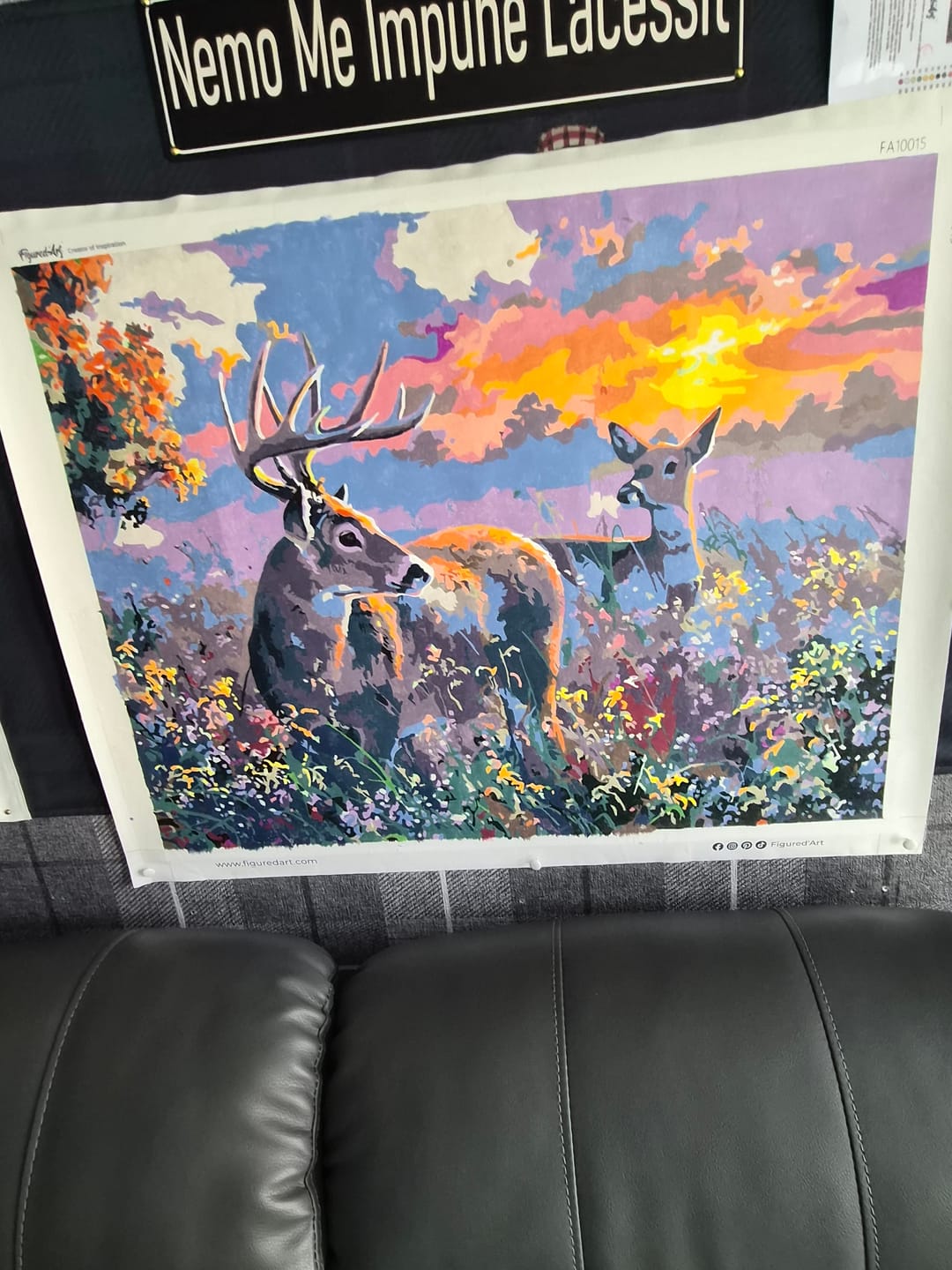 Customer photo review of Couple de cerfs