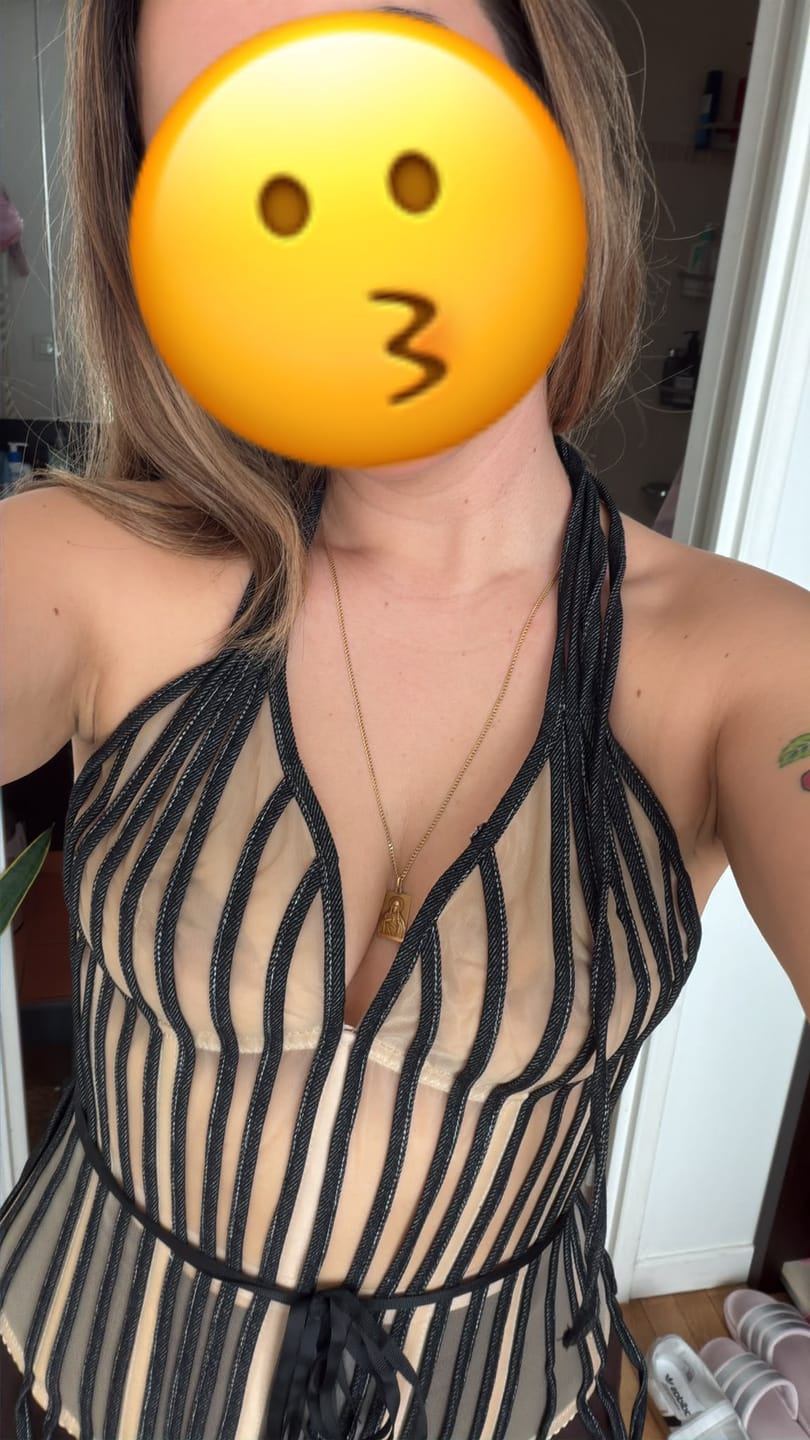 Customer photo review of Tassel Corset