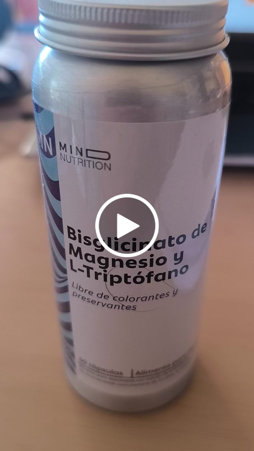 Customer video review of Bisglicinato de Magnesio + L-TRP