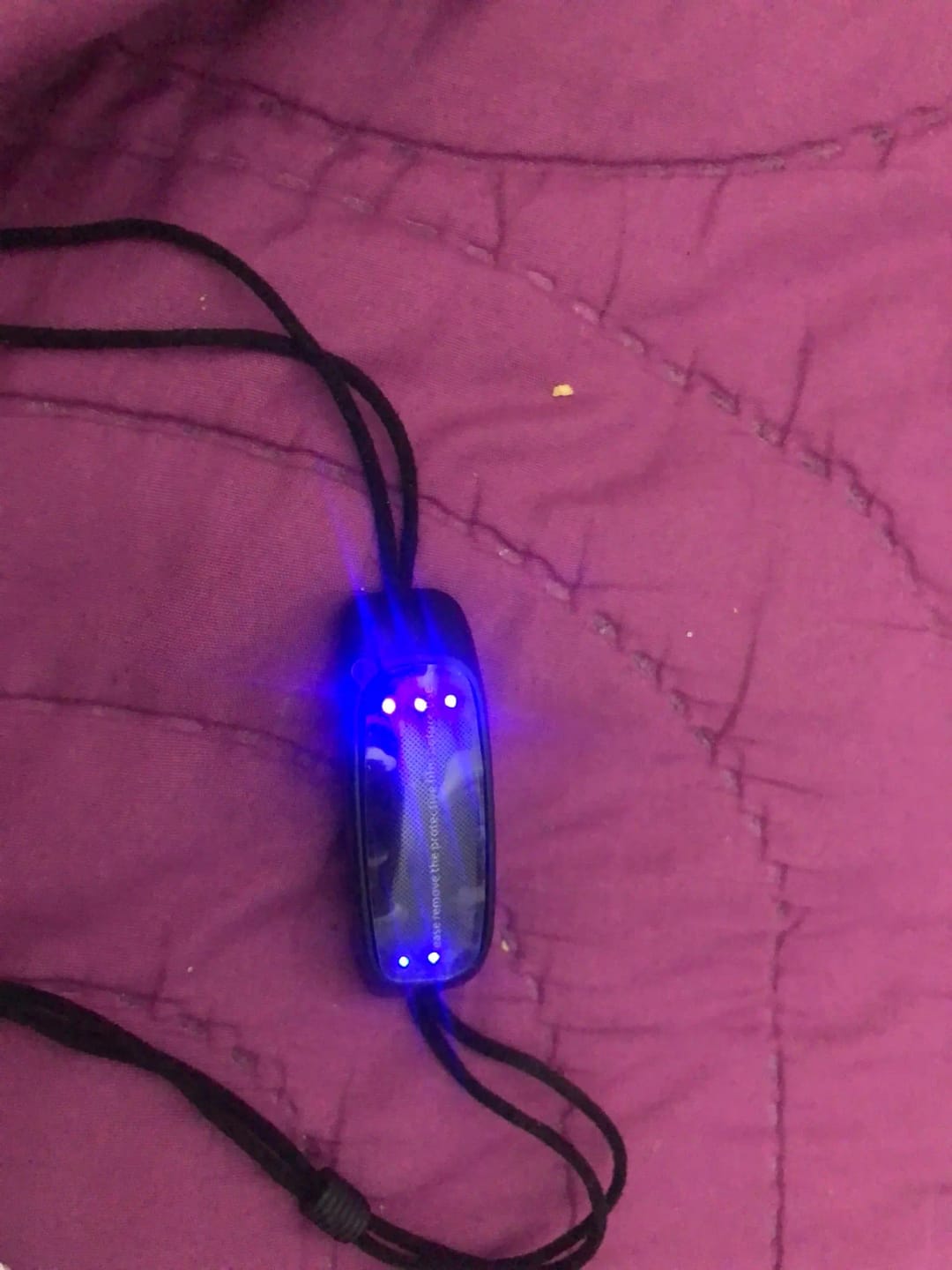Customer photo review of BlackPulse™ - Smart Anti-Snore Device