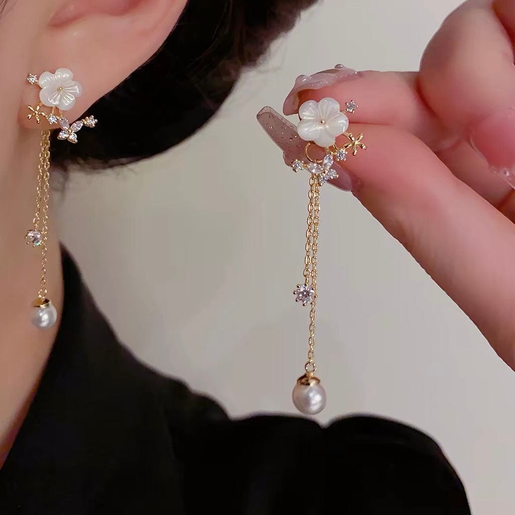 Customer photo review of Enid Earrings