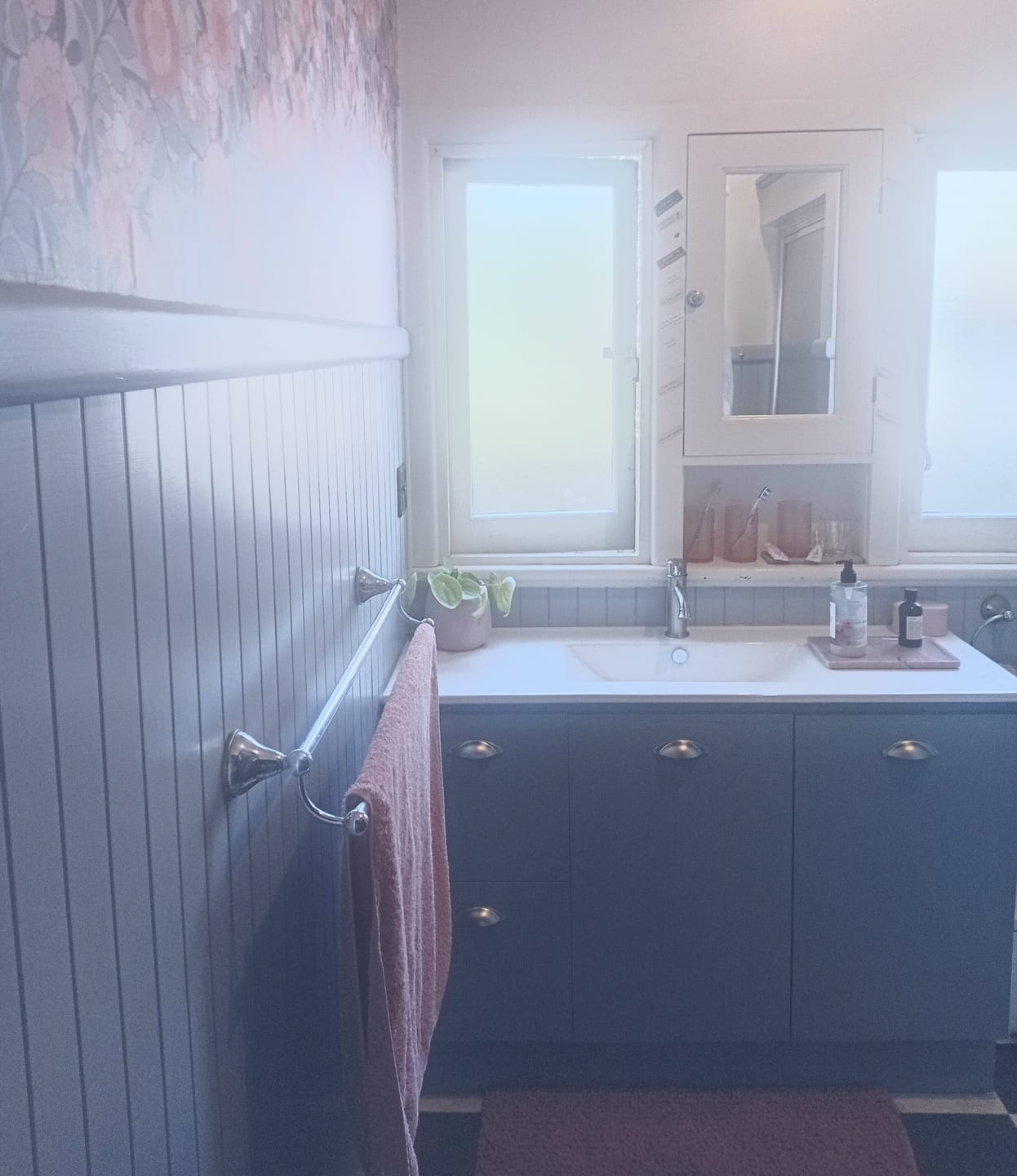 Customer photo review of Timberline NEVADA Floor Standing Vanity (All Sizes)