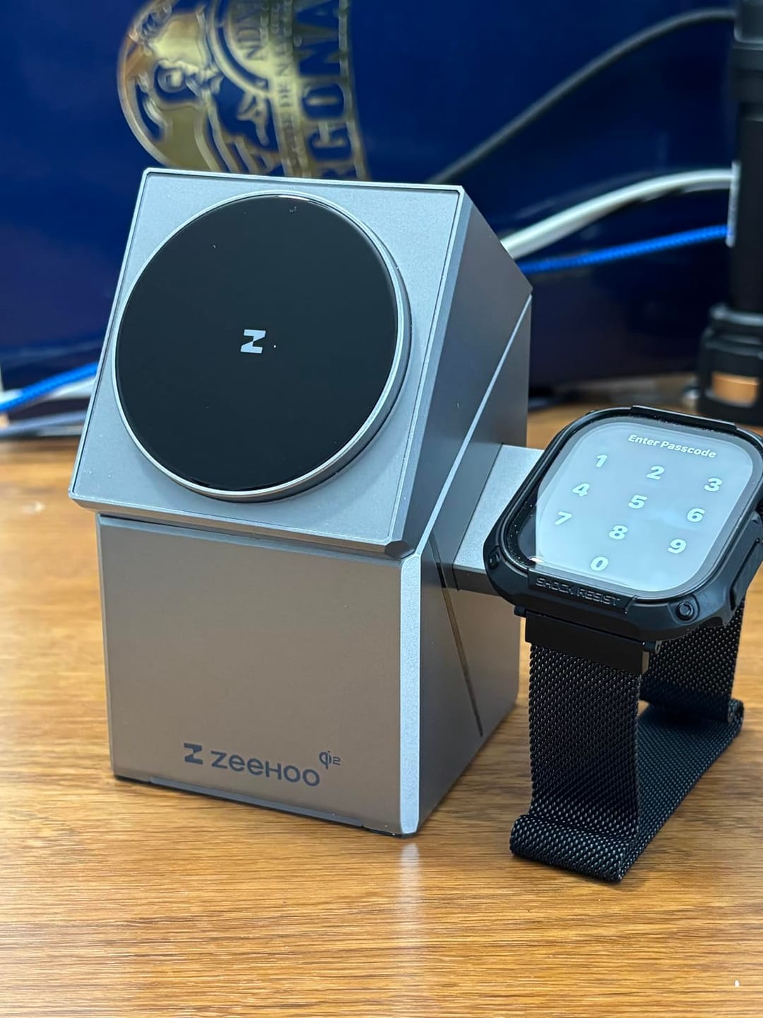 Customer photo review of ChargePod™ 3-in-1 Magnetic Wireless Charging Station