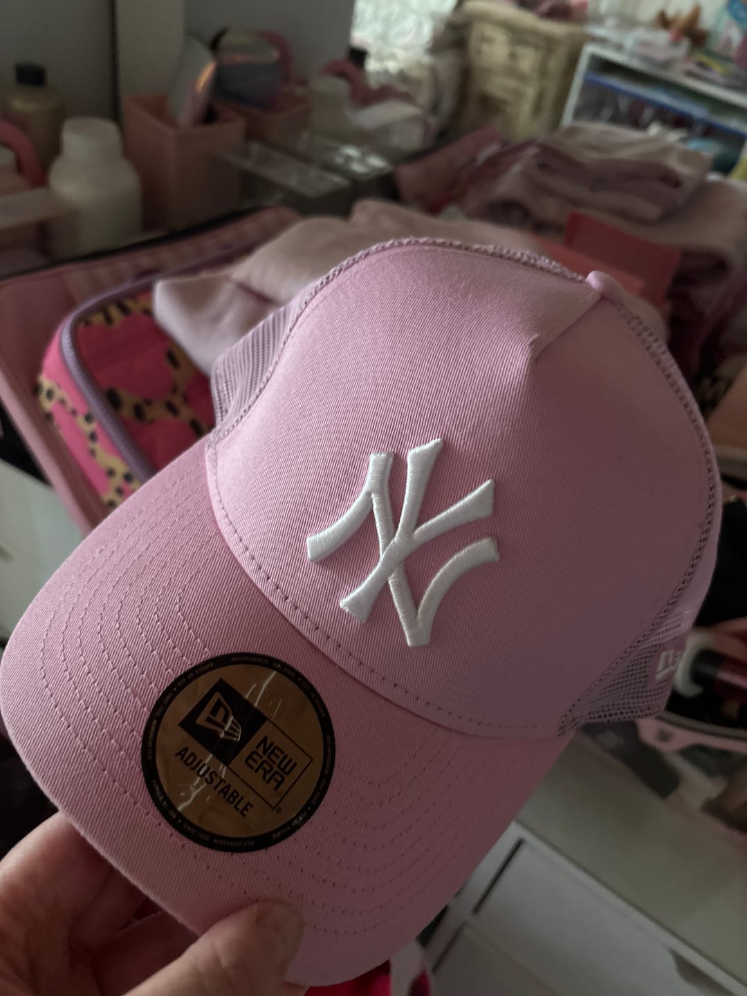 Customer photo review of Jockey New Era Mlb 940 Af New York Yankees Unisex Rosado