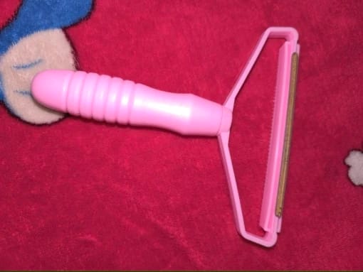 Customer photo review of Pet Hair Remover Brush