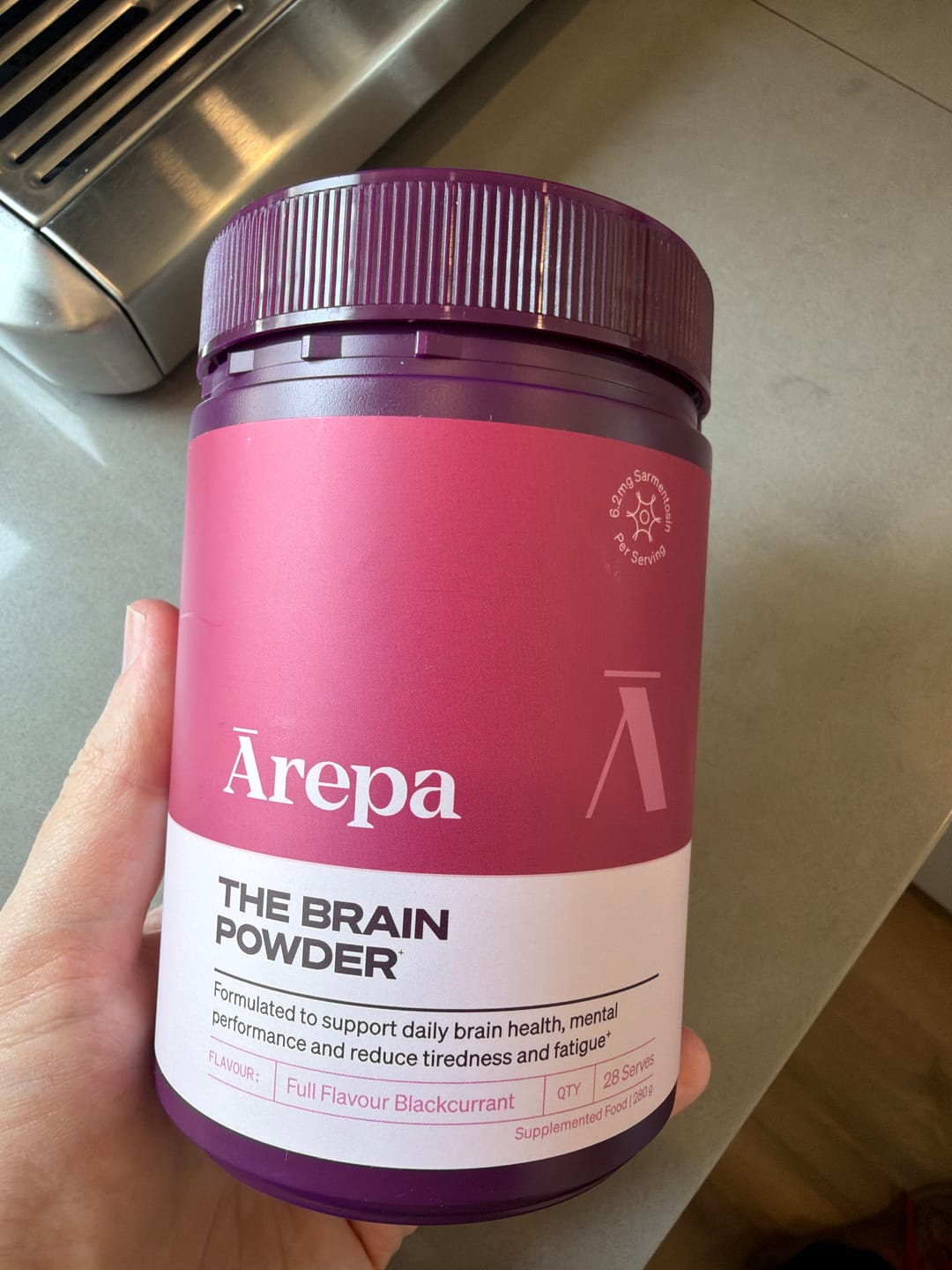 Customer photo review of The Brain Powder⁺ 2.0
