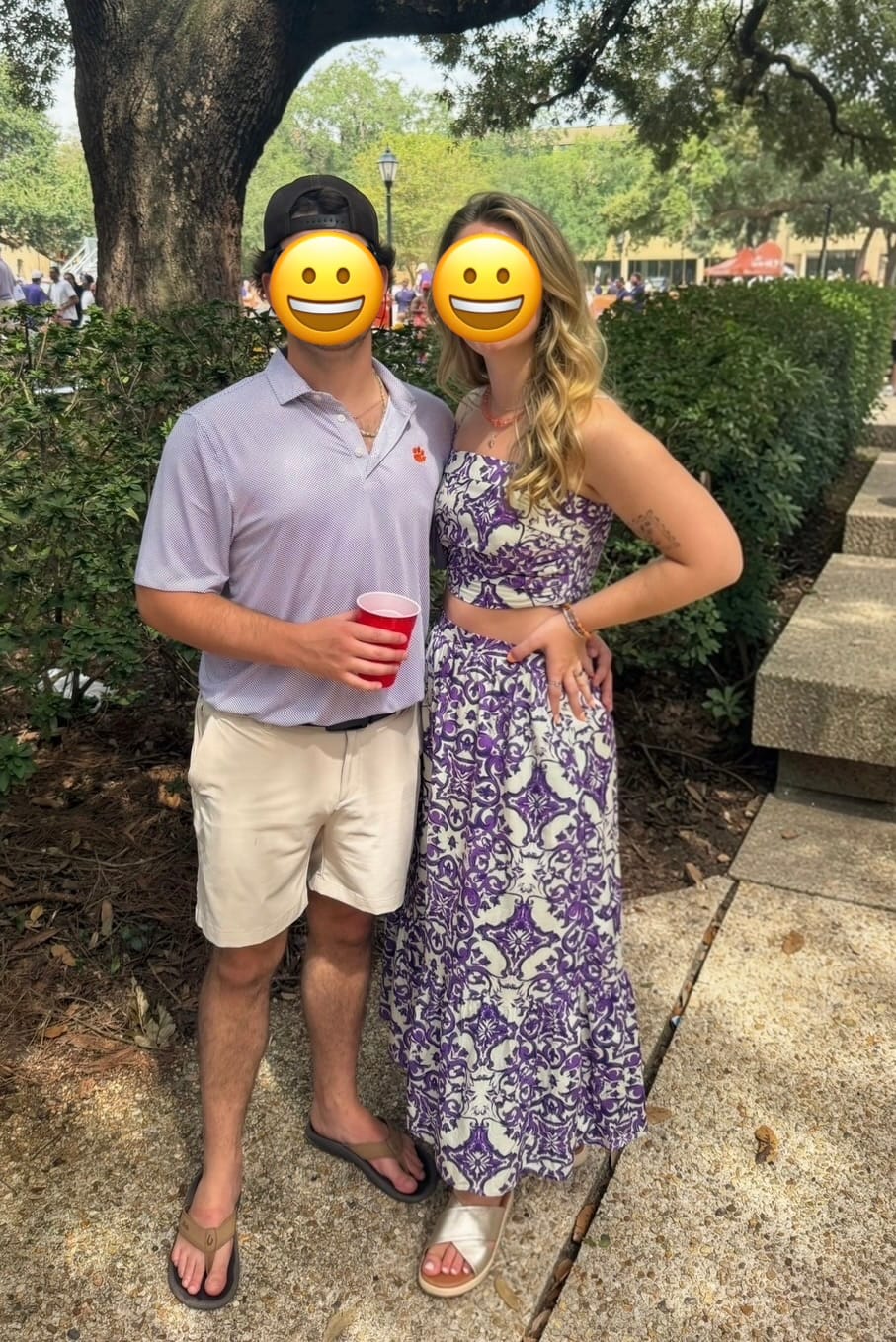 Customer photo review of The Home Team Top - Purple