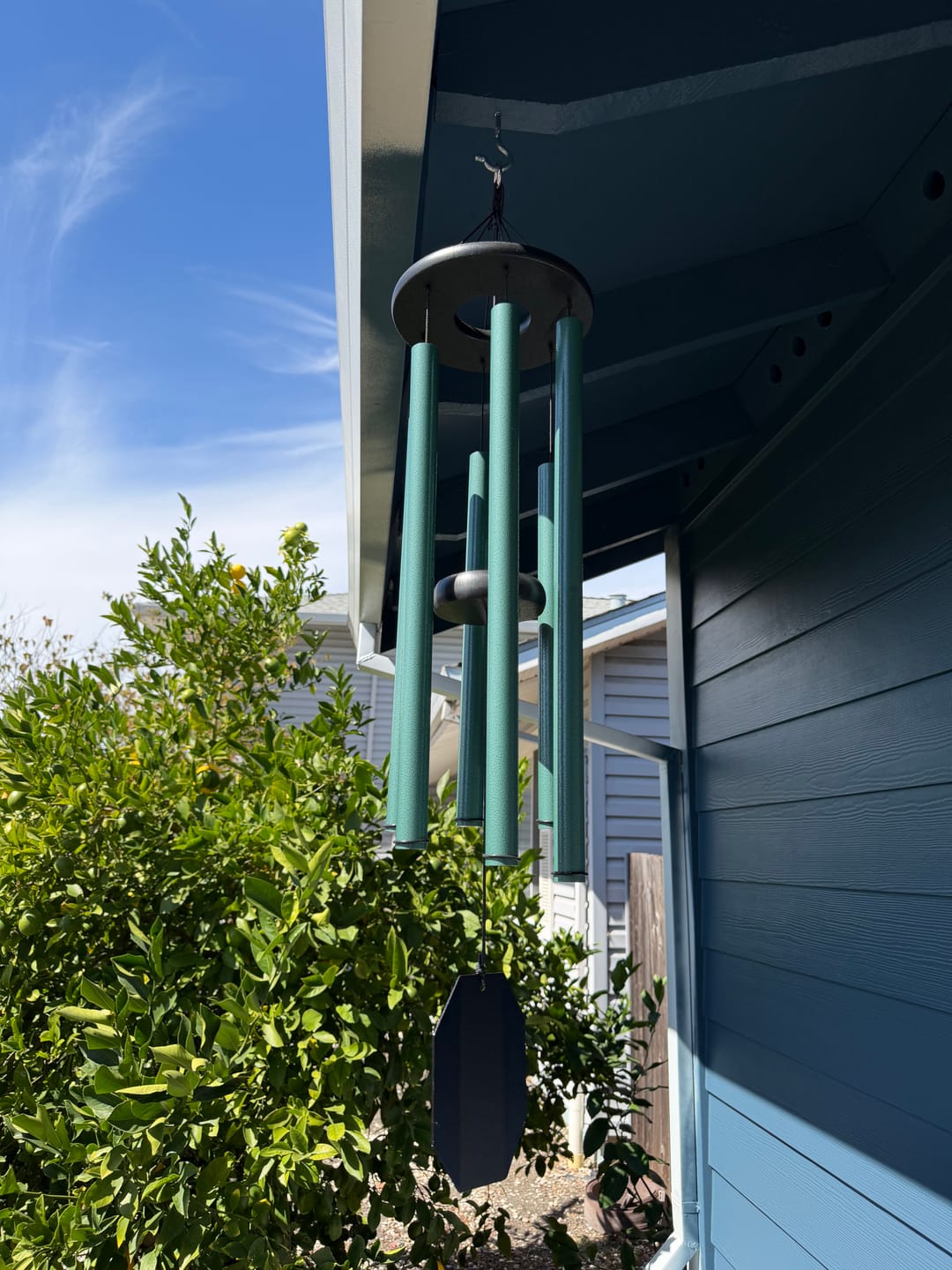 Customer photo review of Rustic Rhythms Series Wind Chimes