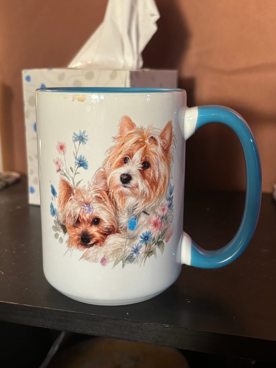 Customer photo review of Watercolor - Personalized Mug
