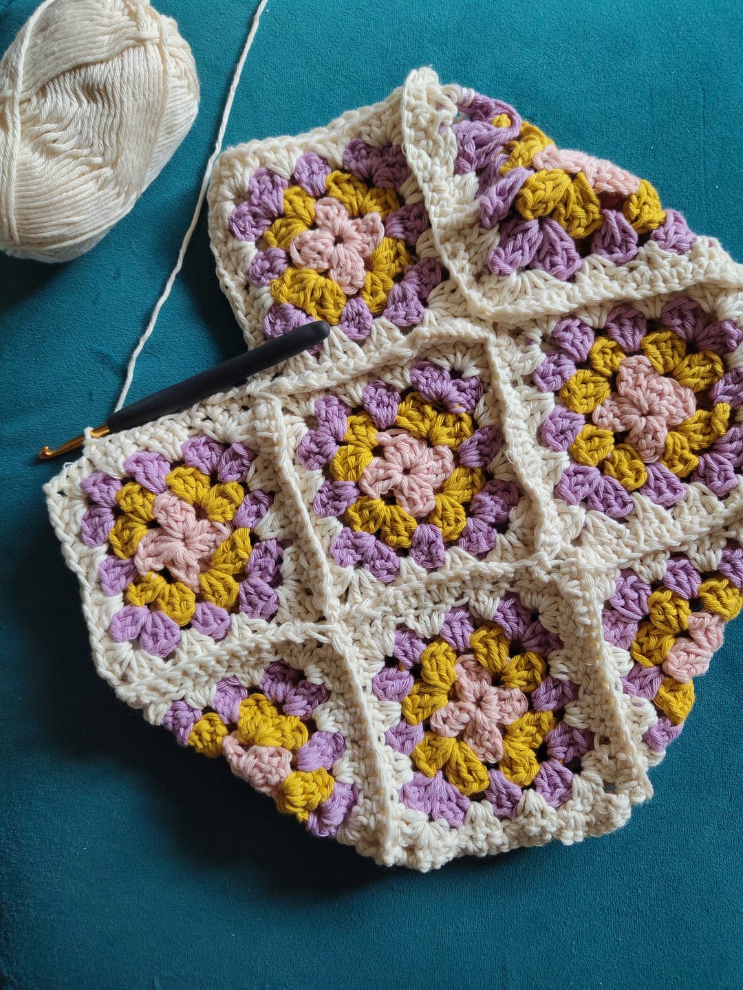Customer photo review of The Beginner Box - Learn to Crochet!