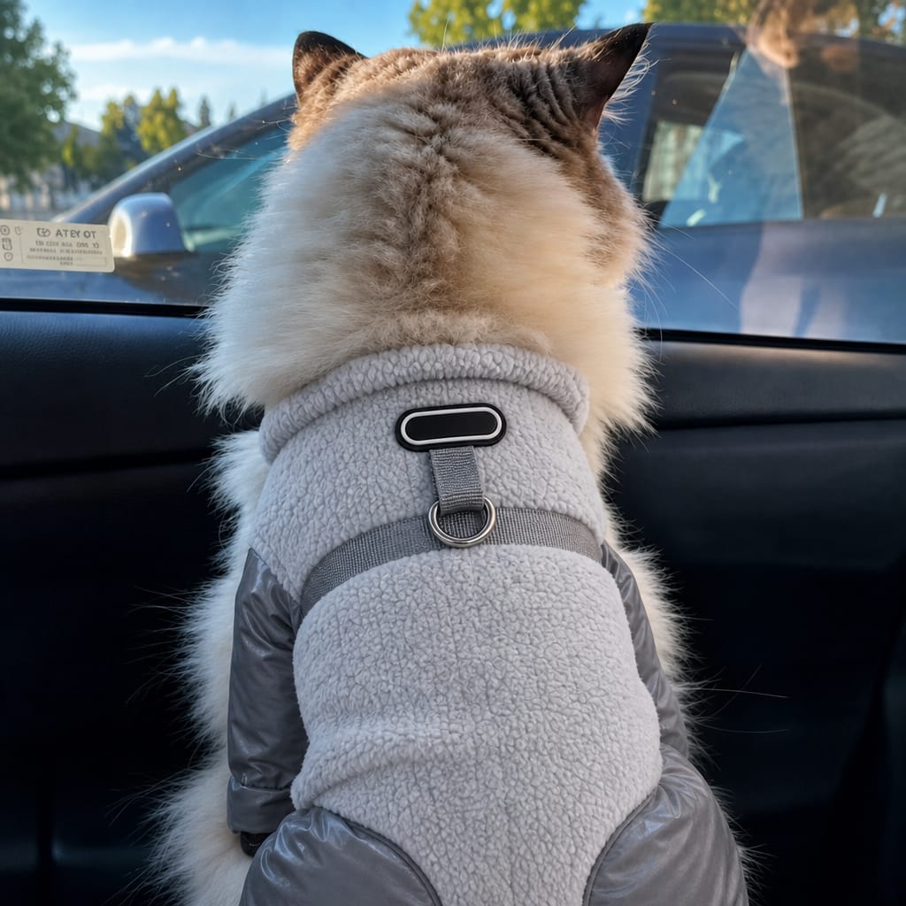 Customer photo review of WUFFEY™ Pet Winter Suit
