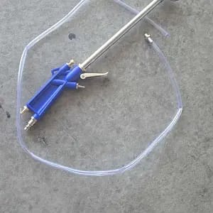 Customer photo review of Pulizia Precisa Pistola Pneumatica per Spazi Stretti e Motori