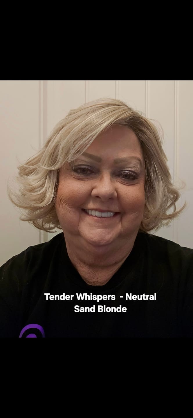 Customer photo review of TENDER WHISPERS - Neutral Sand Blonde