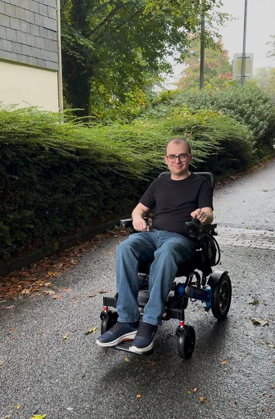 Customer photo review of Lightweight Electric Wheelchair | Folding Powerchair | Freedom Pro ST