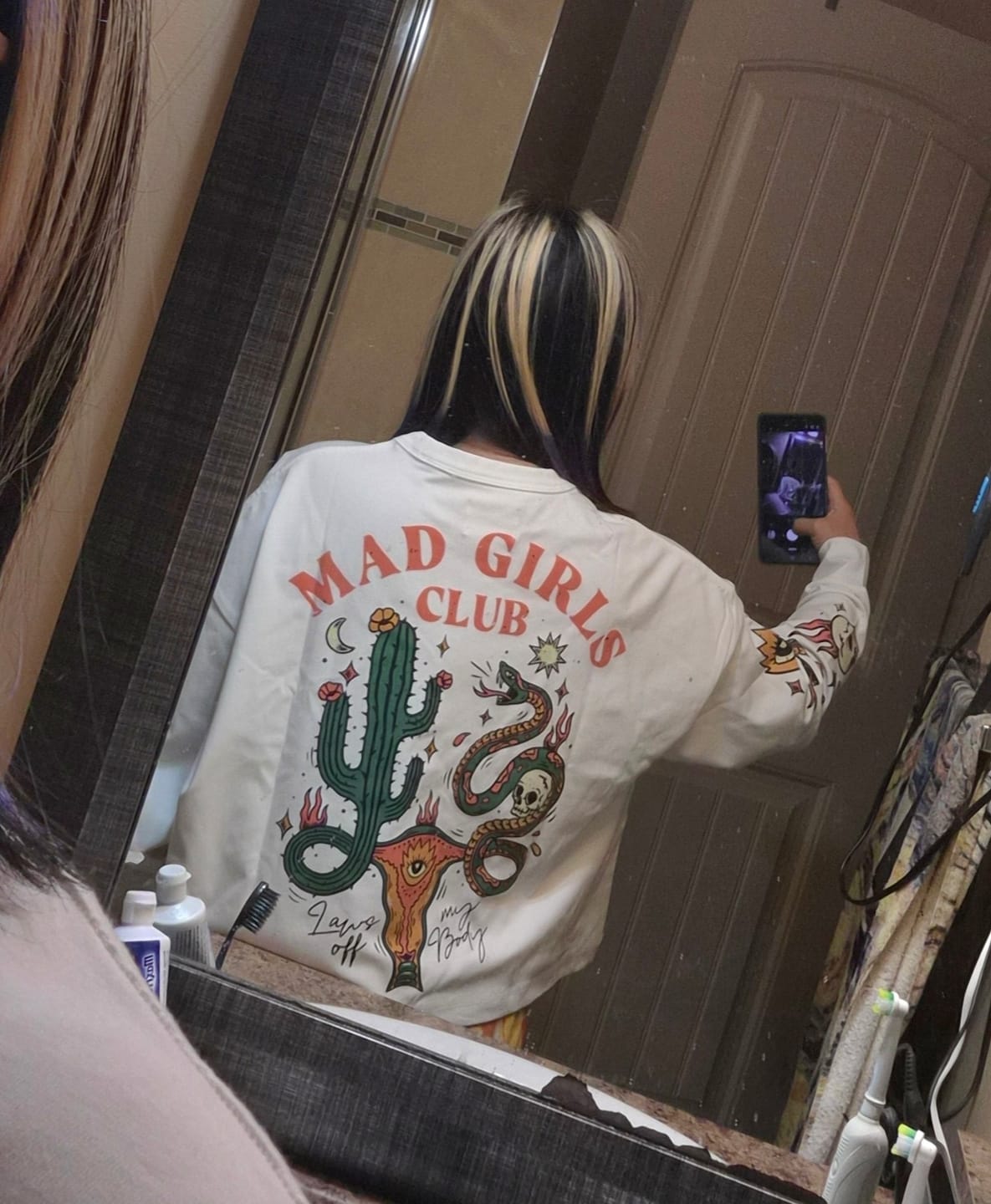 Customer photo review of Mad Girls Club Long Sleeve