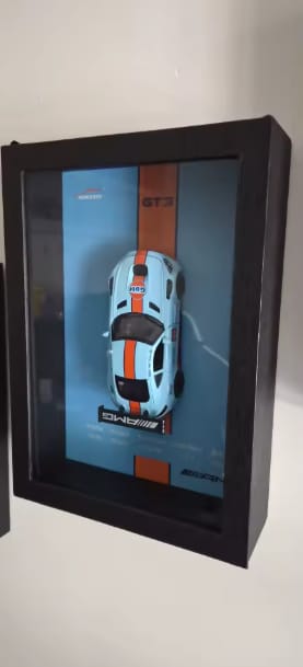 Customer photo review of 3D-Auto-Rahmenkunst