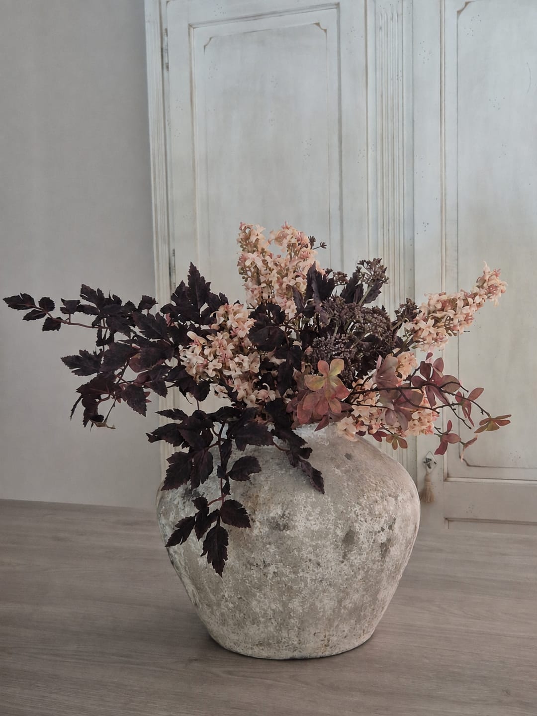 Customer photo review of Grande Hortensia (5 tiges) - Mauve