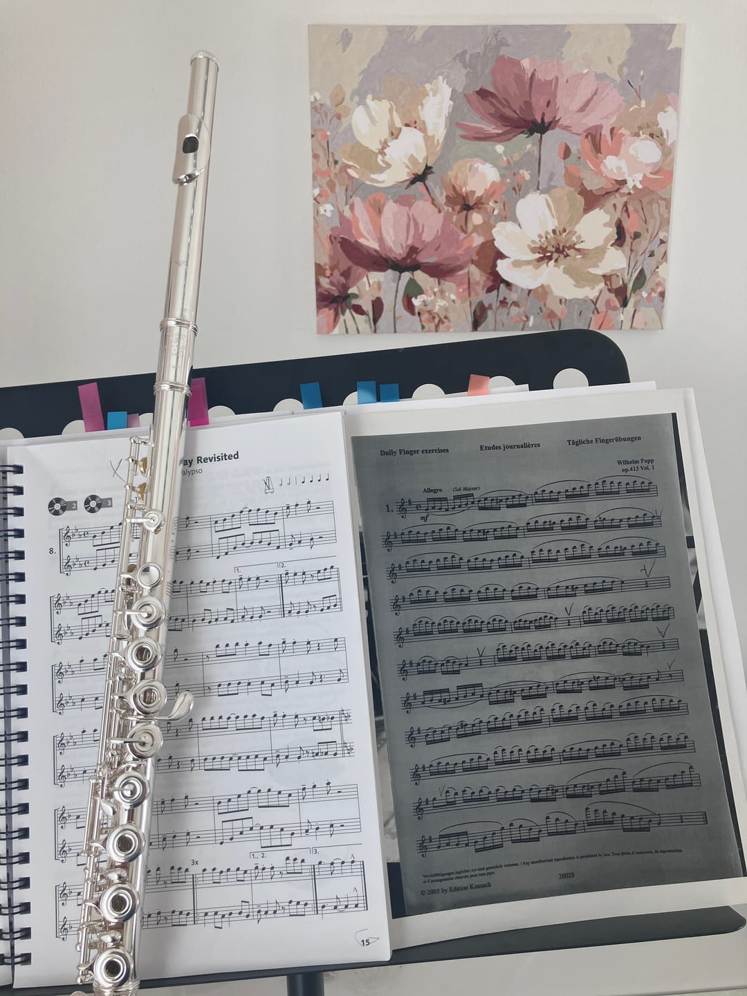 Customer photo review of Malen nach Zahlen - Felder der Anmut