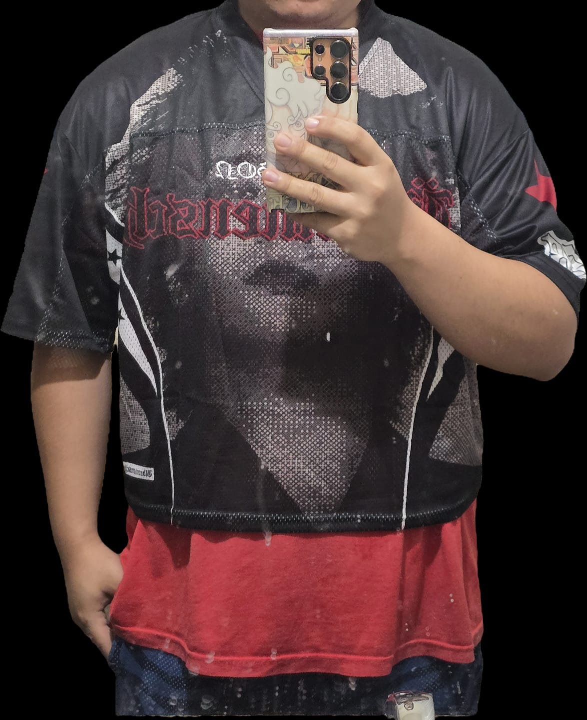 Customer photo review of Übermensch  World Tour 2025 ixed Mesh Jerser Football