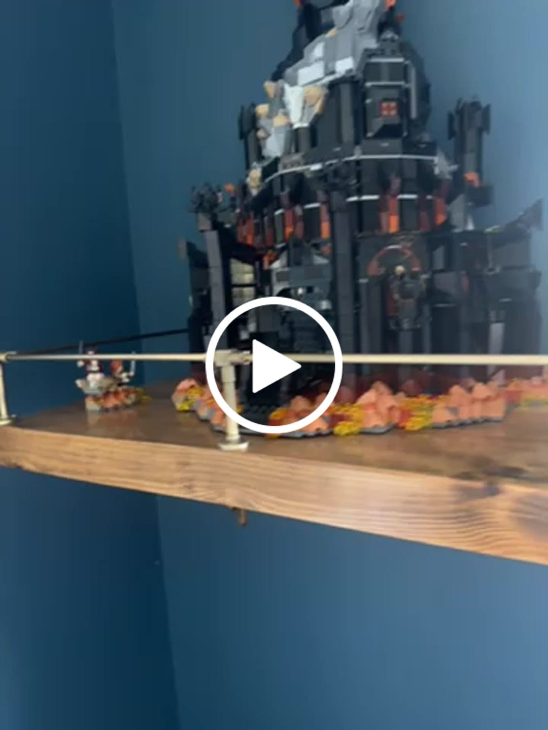 Customer video review of Heritage Gallery Shelf Rail | Aged Brushed Brass