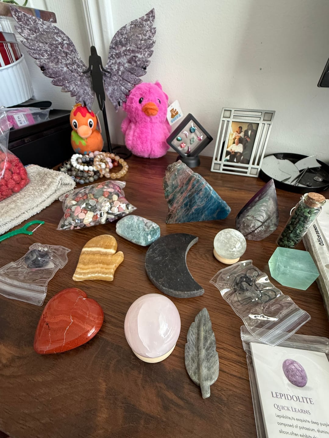 Customer photo review of Crystal Abundance Scoop — 100% Certified Natural Crystals