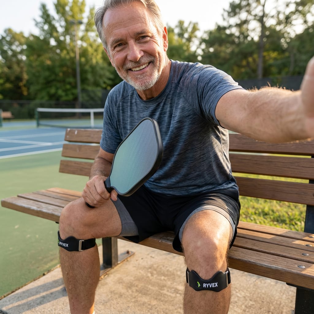 Customer photo review of RYVEX PRO - Eliminates Knee Pain While You Train