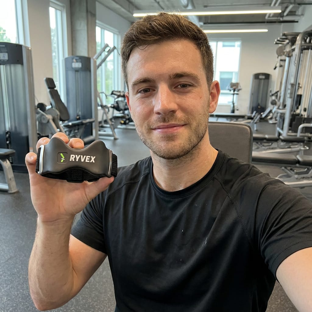 Customer photo review of RYVEX PRO - Eliminates Knee Pain While You Train