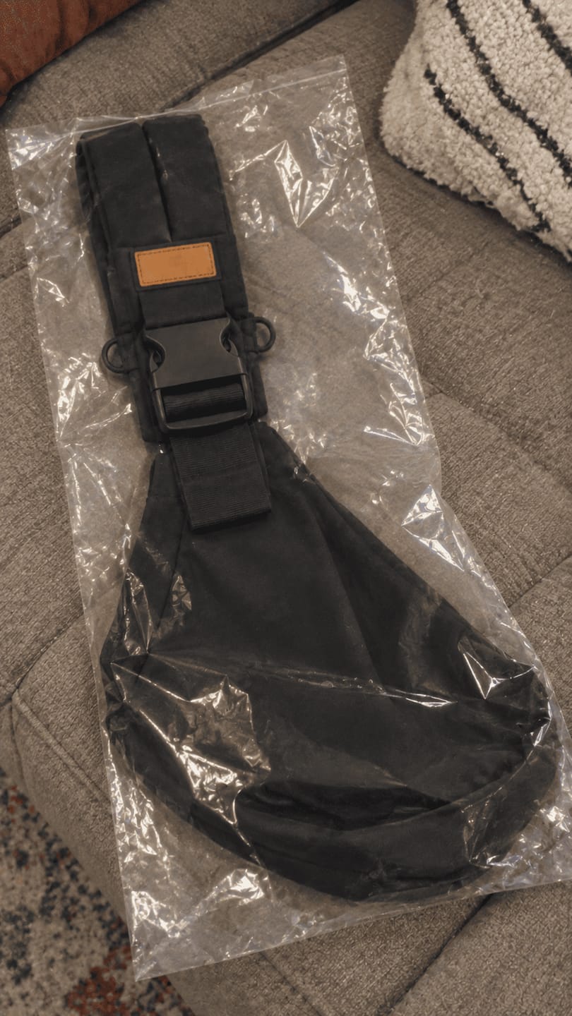 Customer photo review of Portabebé Compacto Ajustable