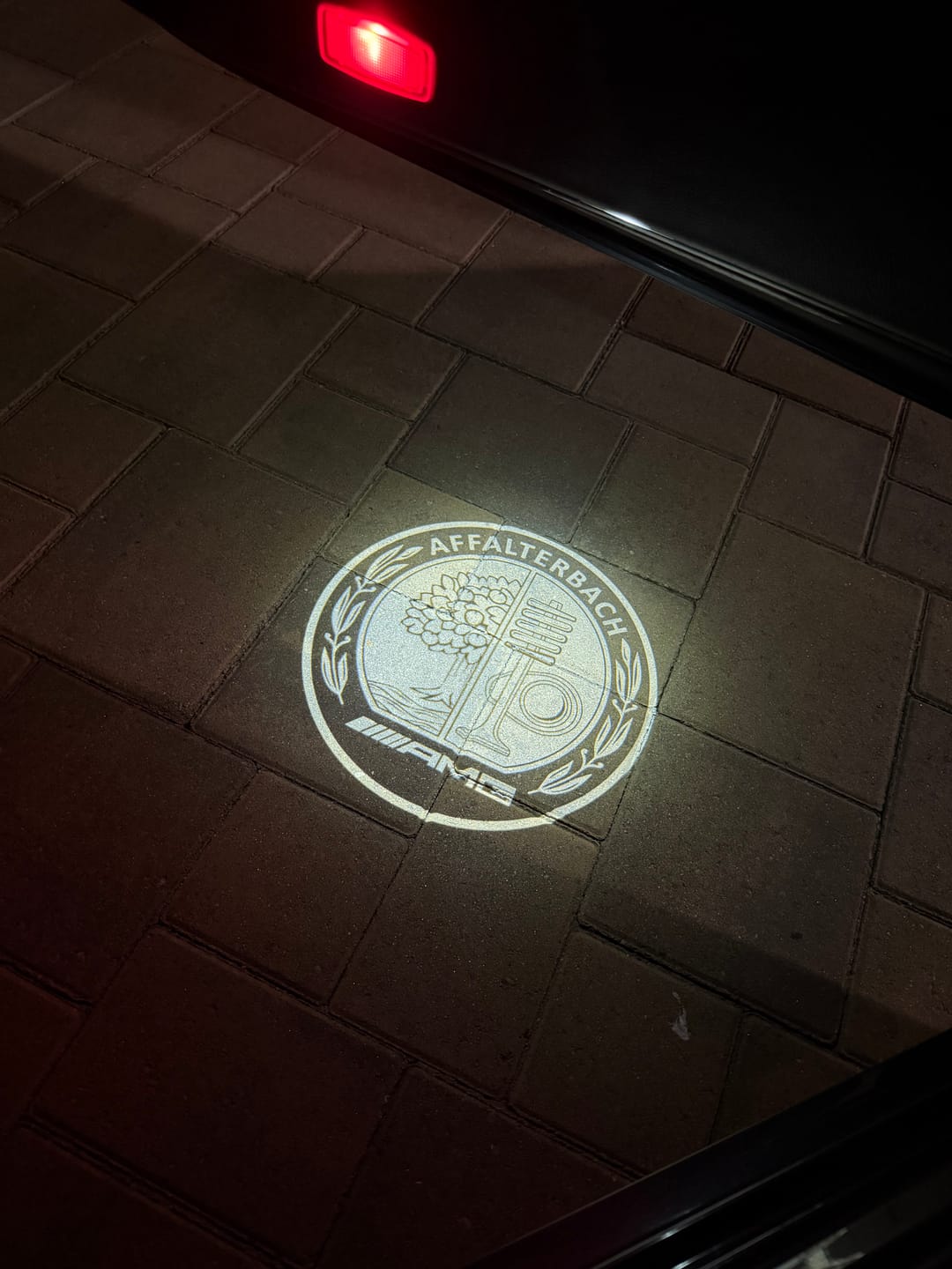 Customer photo review of MERCEDES DOOR LIGHTS