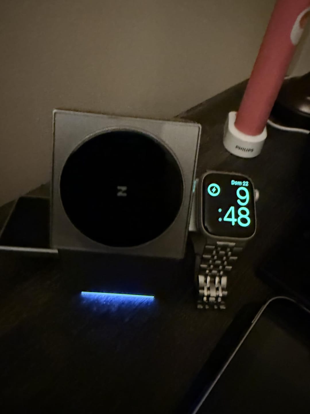 Customer photo review of ChargePod™ 3-in-1 Magnetic Wireless Charging Station
