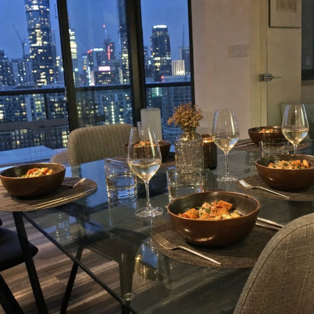 Customer photo review of Deep Bowls 770ml Brown Porcelain for Casual Dining (Pack of 6)