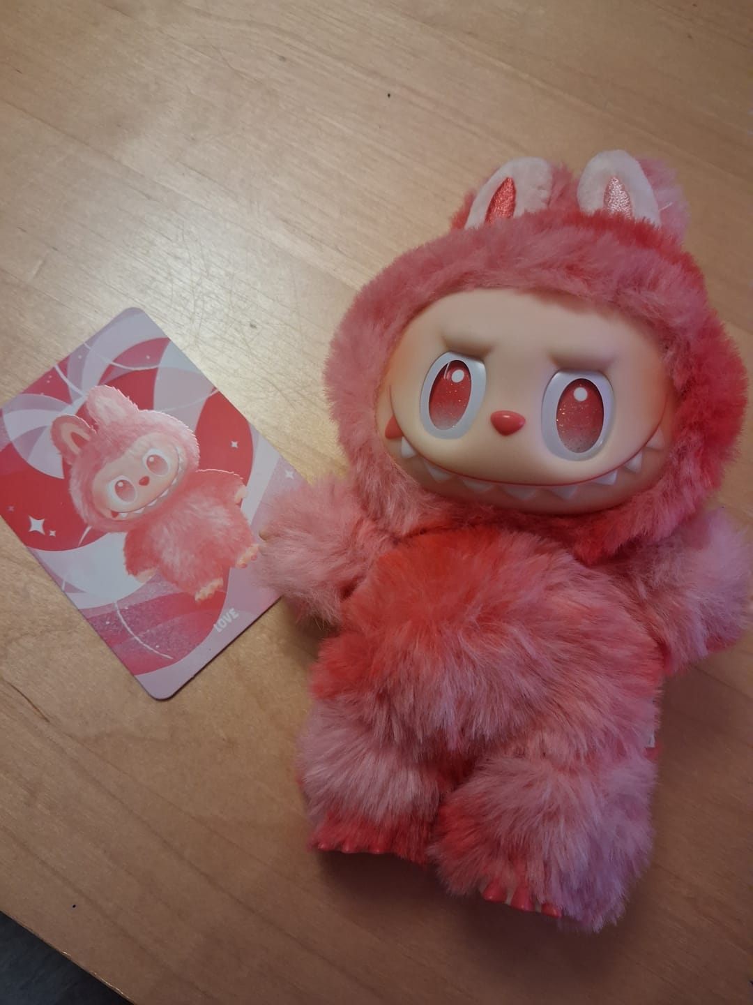 Customer photo review of Pop Mart Labubu The Monsters Big into Energy Series Vinyl Plush Pendant Sealed Case Blind Box
