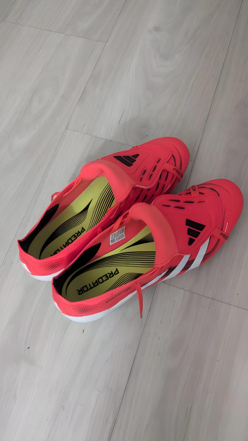 Customer photo review of Predator Elite FT FG Red White