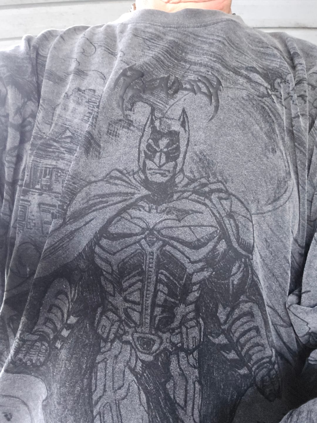 Customer photo review of 8002 - Batman Comic Longsleeves