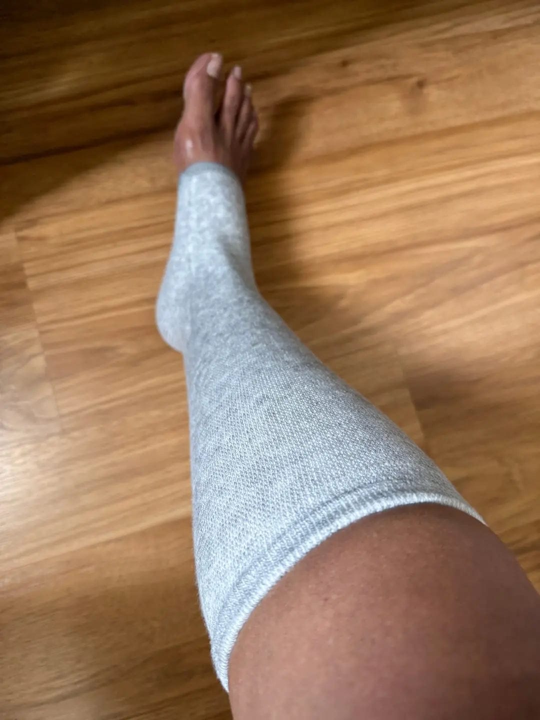 Customer photo review of Piedelya™ – Manchons de compression pour les pieds
