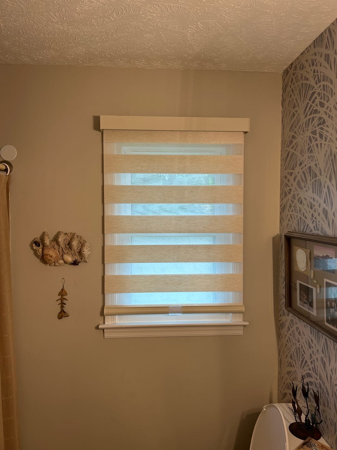 Customer photo review of Dual Layer Zebra Shades