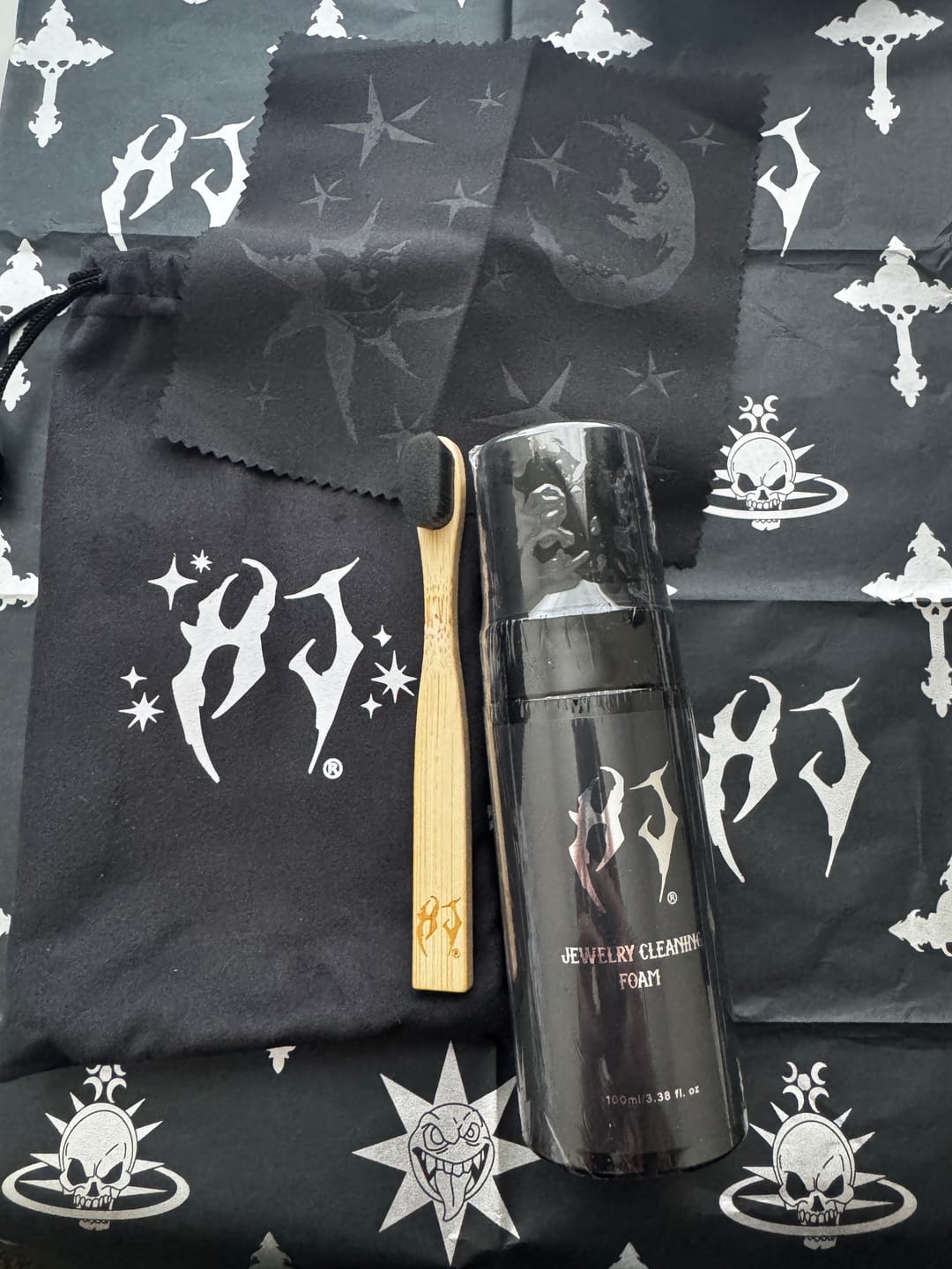 Customer photo review of JEWELRY CLEANING KIT