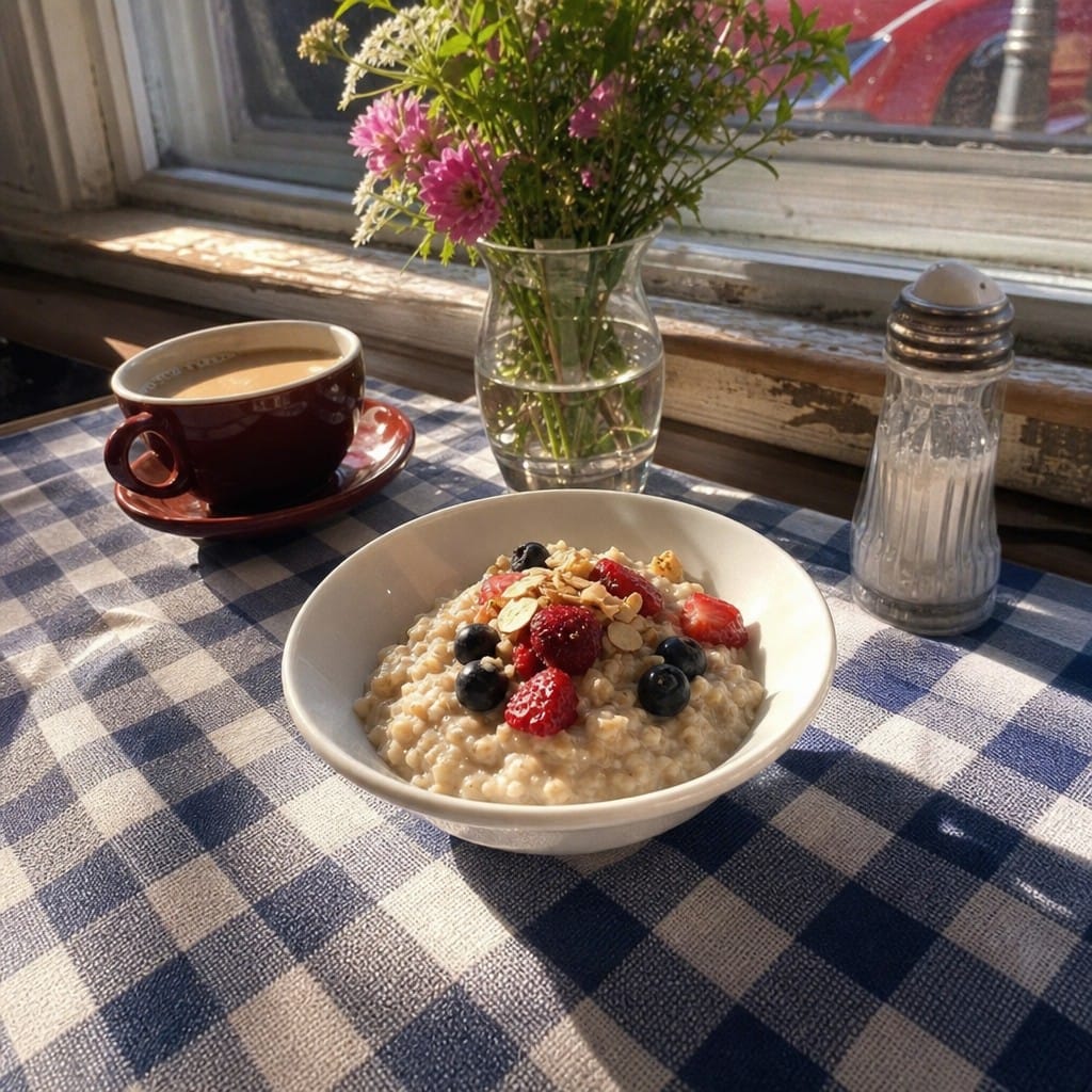 Customer photo review of Oatmeal Bowls 150mm Porcelain for Catering Industry (Pack of 24)