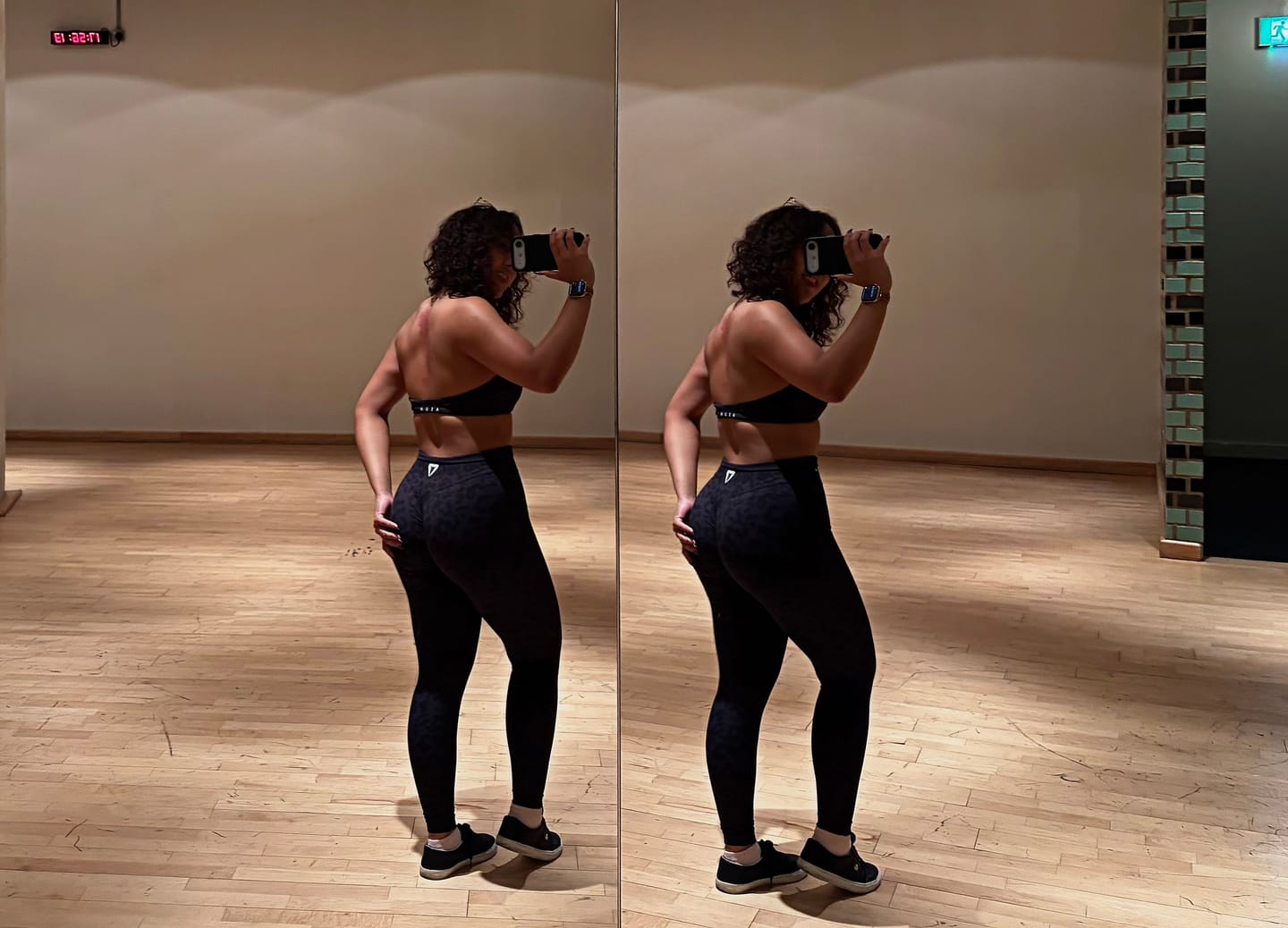 Customer photo review of MOTION LEO HALTER NECK BRA V2