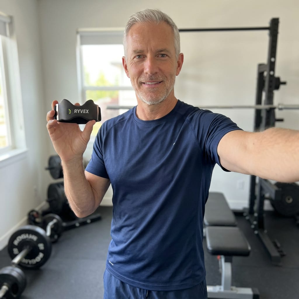 Customer photo review of RYVEX PRO - Eliminates Knee Pain While You Train