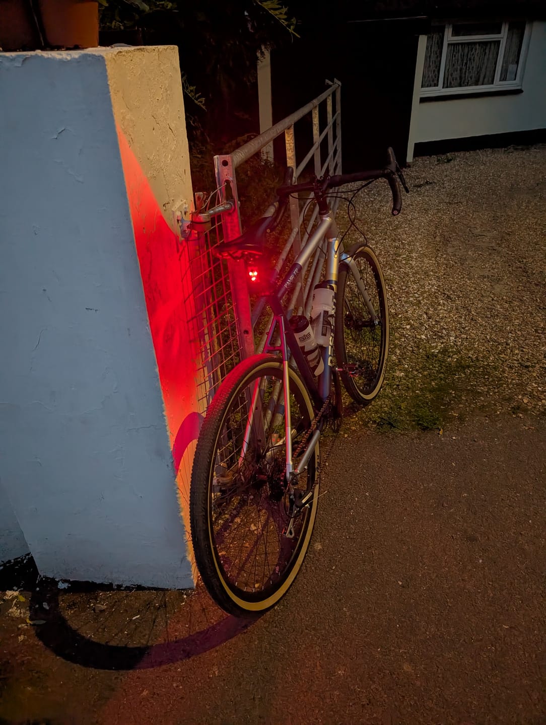 Customer photo review of XLC Comp Francisco Front & Rear Bicycle LED Light Set - CLS15