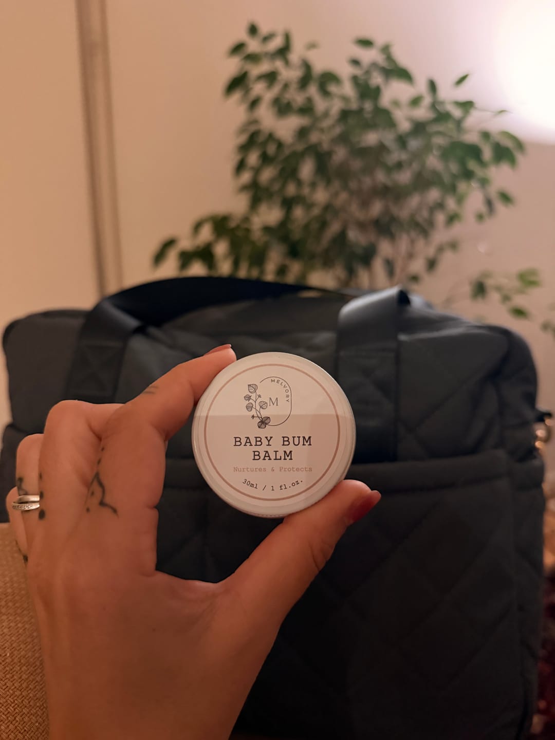 Customer photo review of Baby Bum Balm