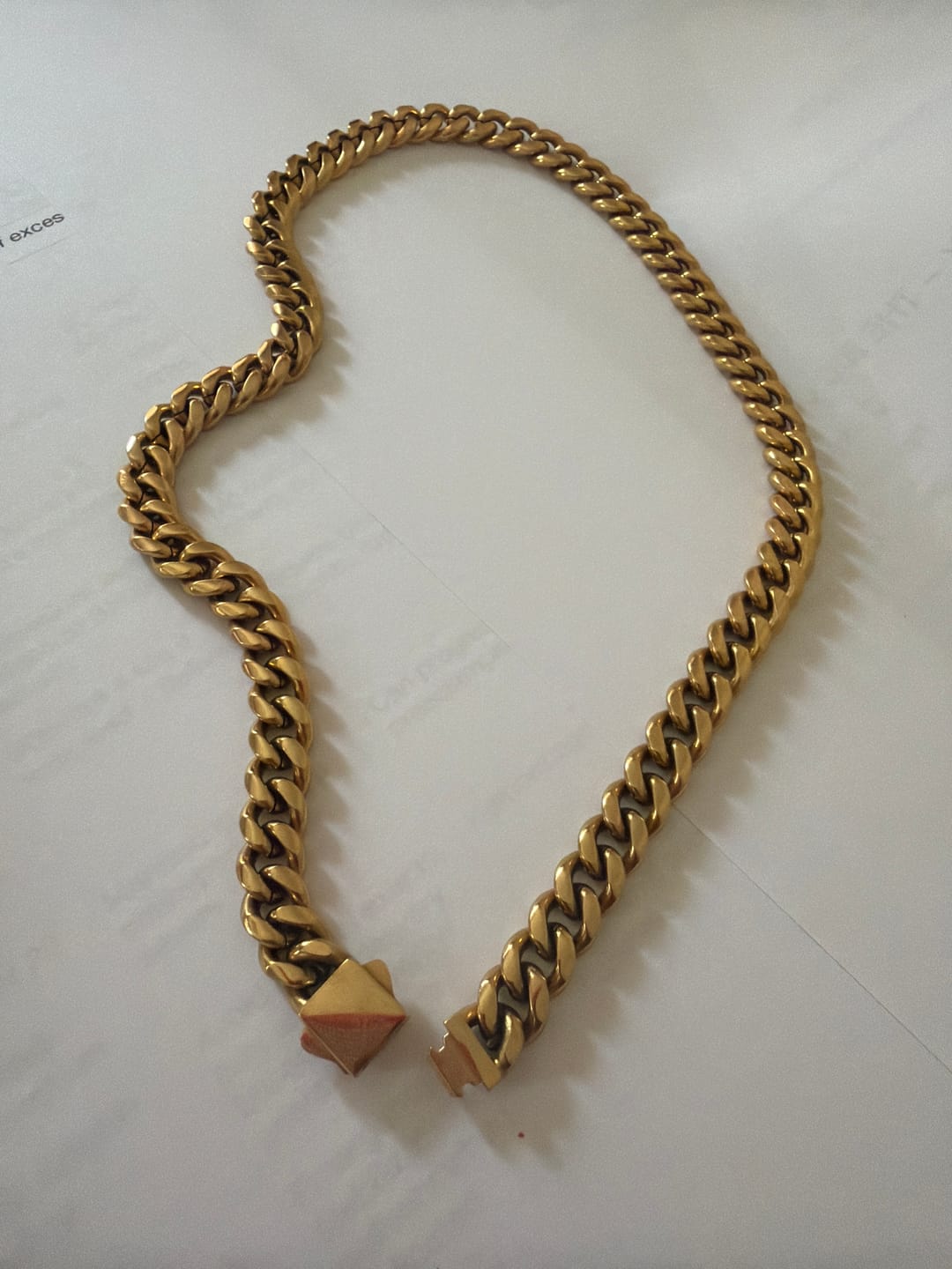 Customer photo review of Miami Cuban Link Chain - 8mm