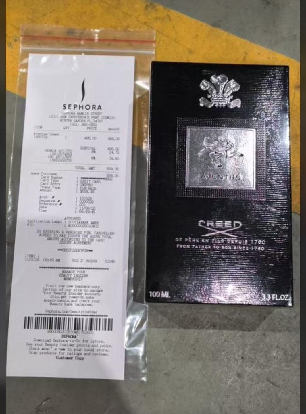 Customer photo review of PROVEEDORES PERFUMES