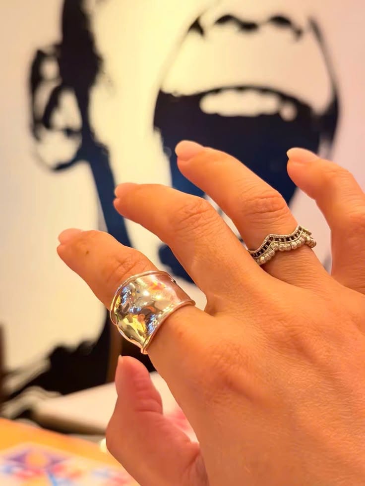 Customer photo review of Elsa Peretti Bone Cuff Ring