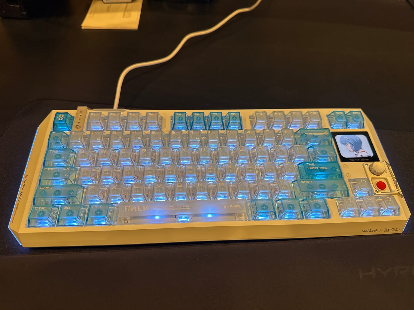 Customer photo review of Centauri80 Rei Edition HE Gaming Keyboard