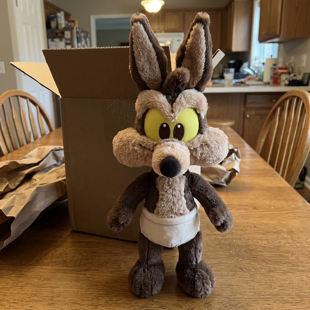 Customer photo review of Peluche que corre al agitarlo