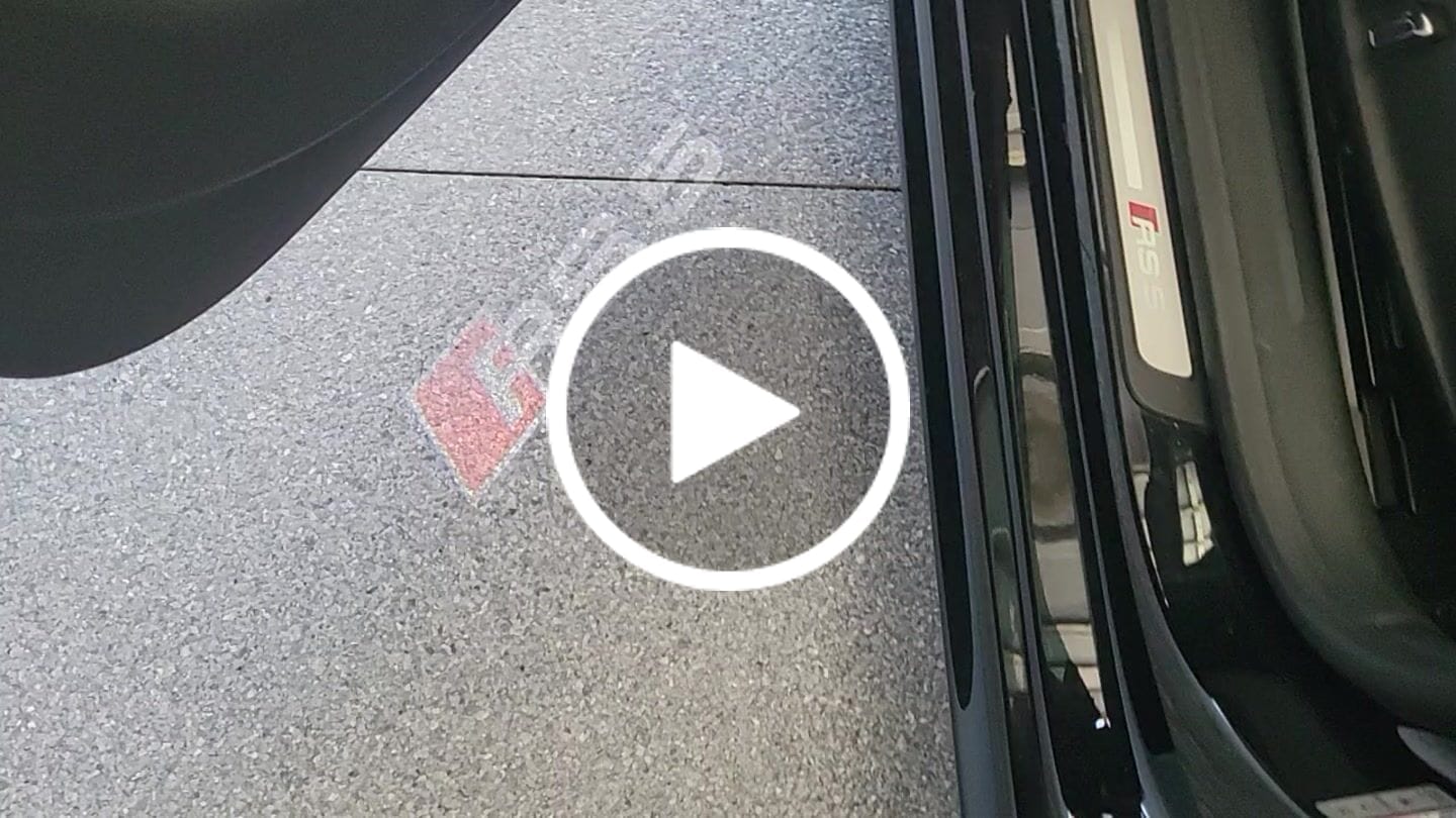 Customer video review of AUDI DOOR LIGHTS