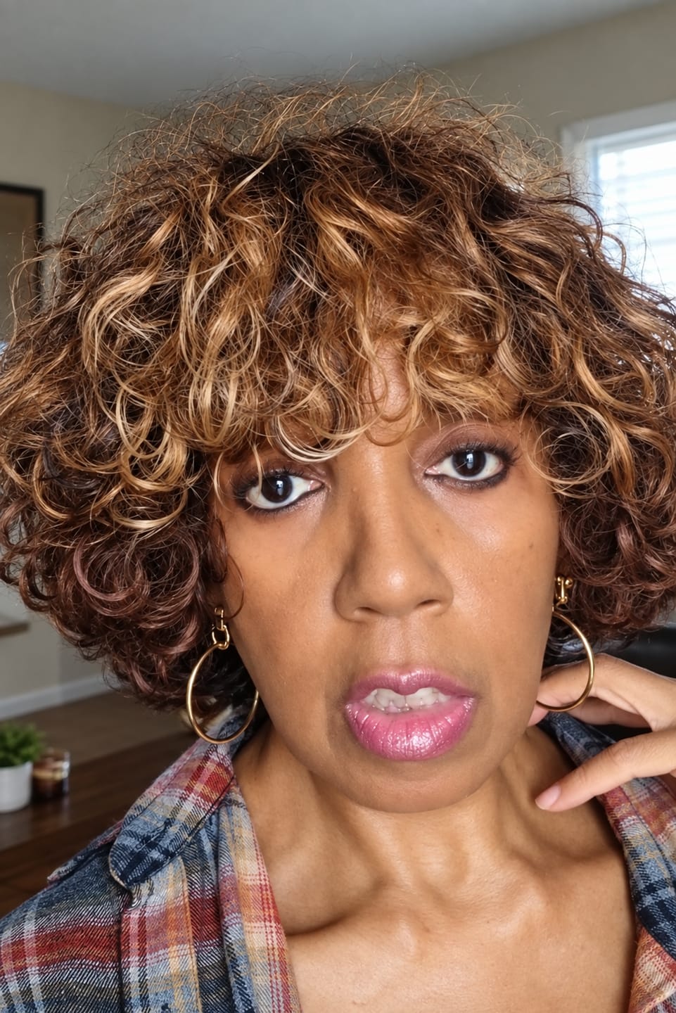 Customer photo review of Vanessa Finest New Wave Hair Full Wig - EVO