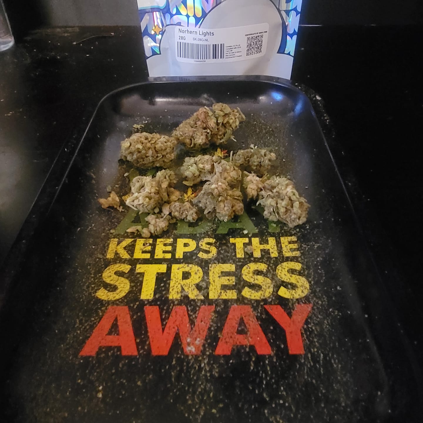 Customer photo review of Northern Lights - 28 Grams - Indica